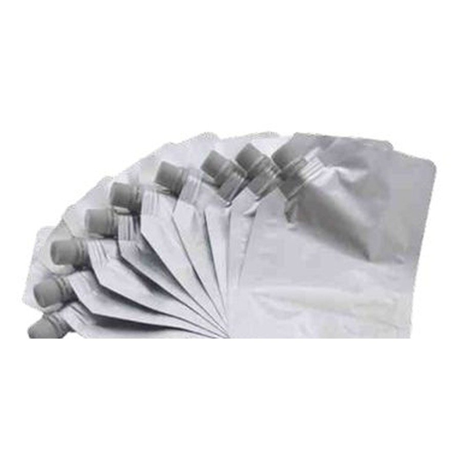 Three Side Seal Pouch with Zipper and Euro Slot product photograph